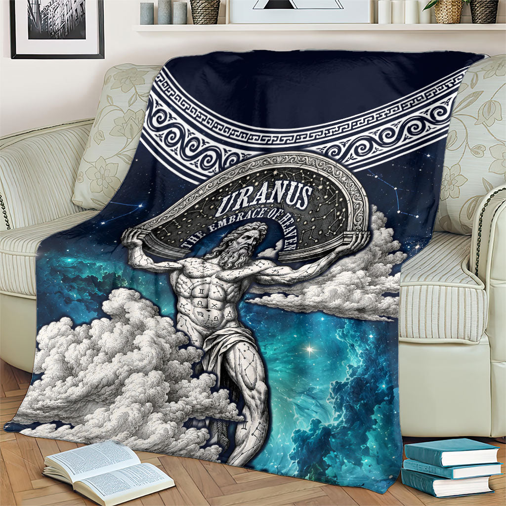 Uranus Greek God Of The Sky Blanket Greek Mythology Celestial Zodiac Constellation Vintage