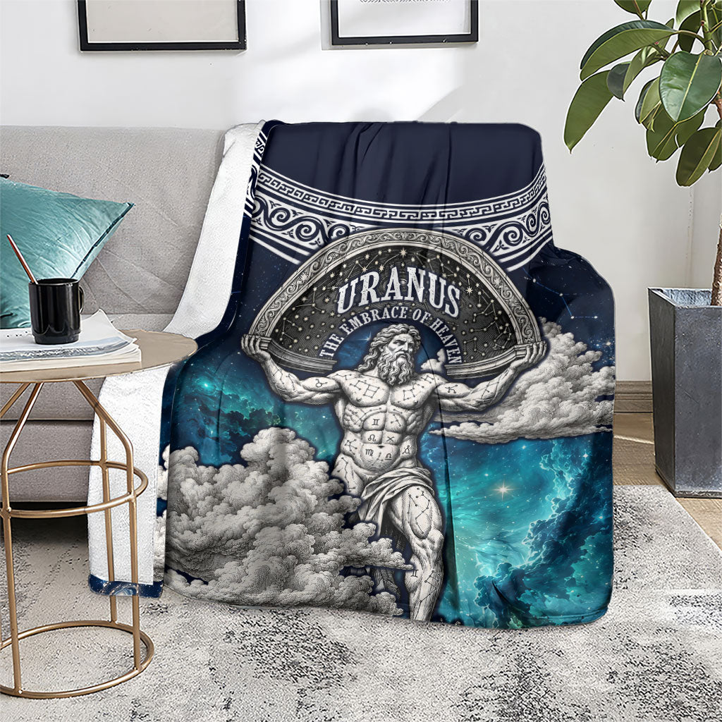 Uranus Greek God Of The Sky Blanket Greek Mythology Celestial Zodiac Constellation Vintage