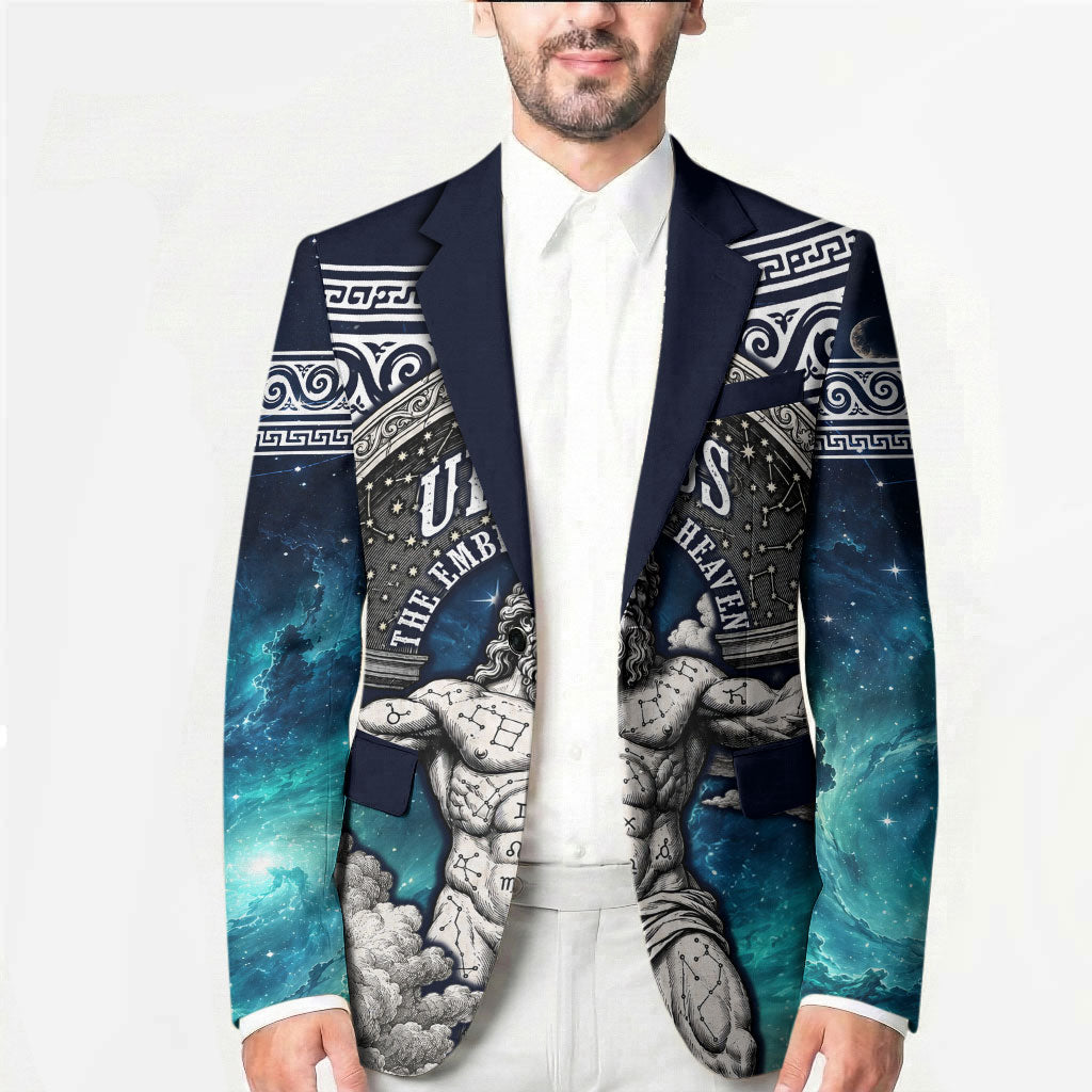 Uranus Greek God Of The Sky Blazer Greek Mythology Celestial Zodiac Constellation Vintage