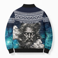 Uranus Greek God Of The Sky Bomber Puffer Jacket Greek Mythology Celestial Zodiac Constellation Vintage