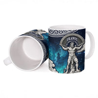 Uranus Greek God Of The Sky Ceramic Mug Greek Mythology Celestial Zodiac Constellation Vintage