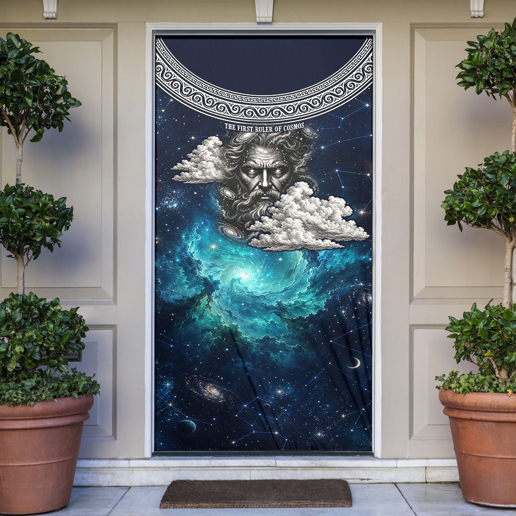 Uranus Greek God Of The Sky Door Cover Greek Mythology Celestial Zodiac Constellation Vintage