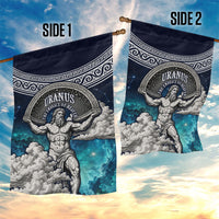 Uranus Greek God Of The Sky Garden Flag Greek Mythology Celestial Zodiac Constellation Vintage