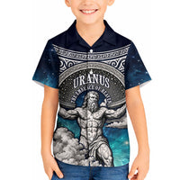 Uranus Greek God Of The Sky Hawaiian Shirt Greek Mythology Celestial Zodiac Constellation Vintage
