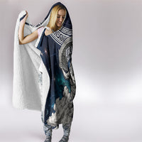 Uranus Greek God Of The Sky Hooded Blanket Greek Mythology Celestial Zodiac Constellation Vintage