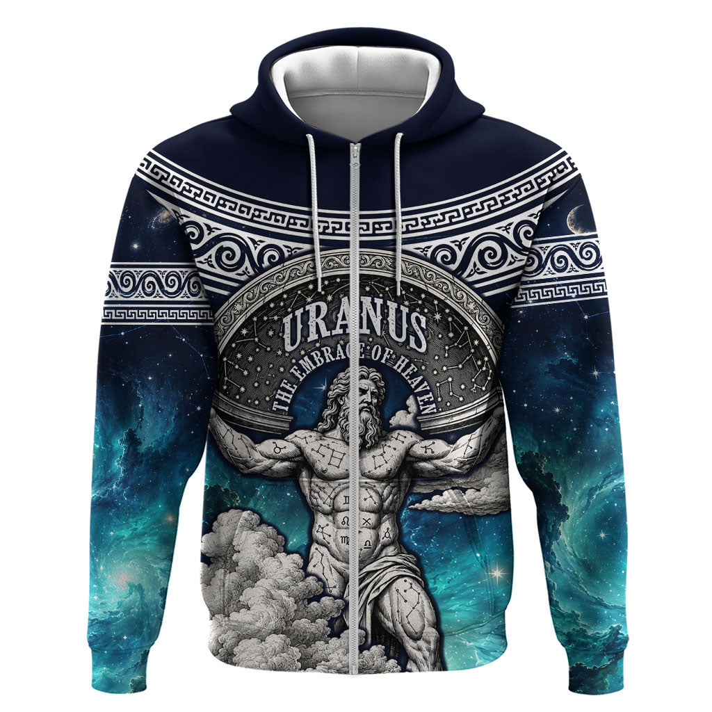 Uranus Greek God Of The Sky Hoodie Greek Mythology Celestial Zodiac Constellation Vintage