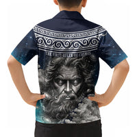 Uranus Greek God Of The Sky Kid Hawaiian Shirt Greek Mythology Celestial Zodiac Constellation Vintage
