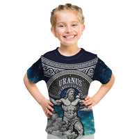 Uranus Greek God Of The Sky Kid T Shirt Greek Mythology Celestial Zodiac Constellation Vintage