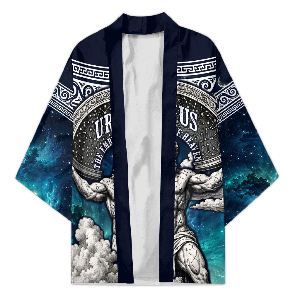 Uranus Greek God Of The Sky Kimono Greek Mythology Celestial Zodiac Constellation Vintage