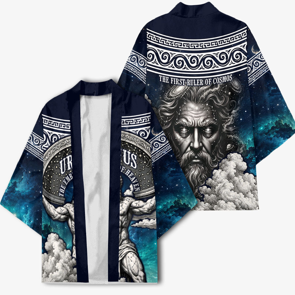 Uranus Greek God Of The Sky Kimono Greek Mythology Celestial Zodiac Constellation Vintage