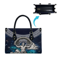 Uranus Greek God Of The Sky Leather Bag Greek Mythology Celestial Zodiac Constellation Vintage