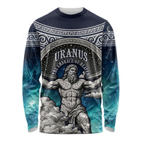 Uranus Greek God Of The Sky Long Sleeve Shirt Greek Mythology Celestial Zodiac Constellation Vintage