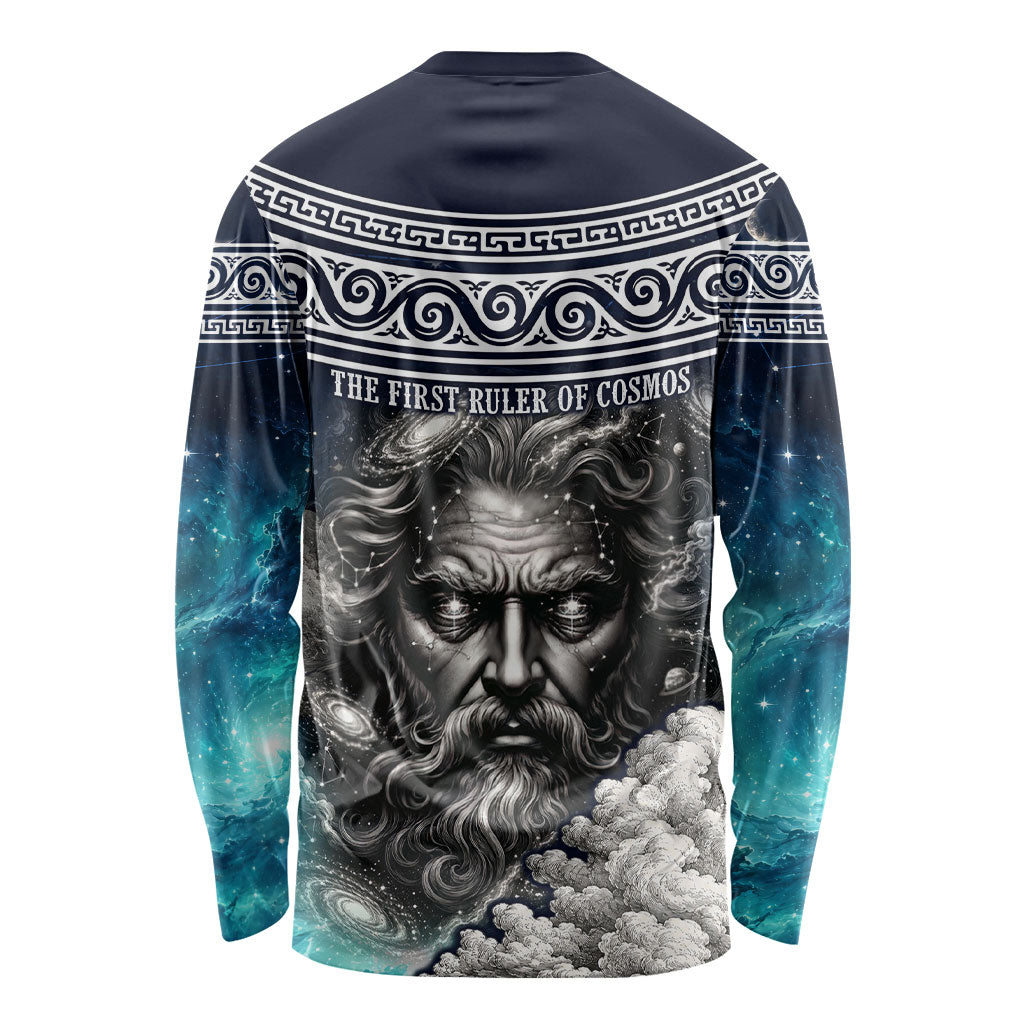 Uranus Greek God Of The Sky Long Sleeve Shirt Greek Mythology Celestial Zodiac Constellation Vintage