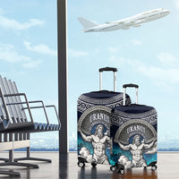 Uranus Greek God Of The Sky Luggage Cover Greek Mythology Celestial Zodiac Constellation Vintage