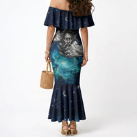 Uranus Greek God Of The Sky Mermaid Dress Greek Mythology Celestial Zodiac Constellation Vintage
