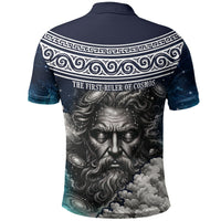 Uranus Greek God Of The Sky Polo Shirt Greek Mythology Celestial Zodiac Constellation Vintage