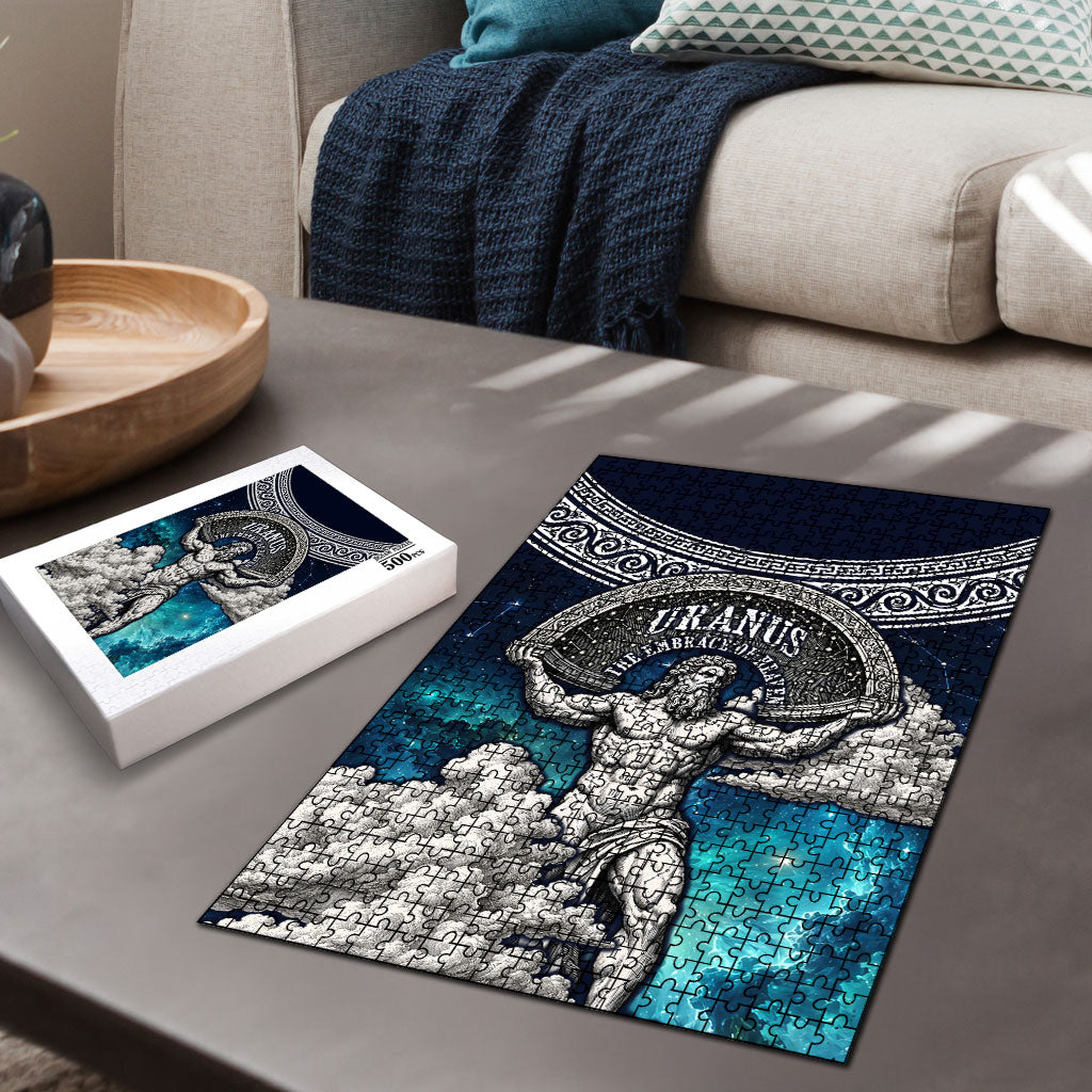 Uranus Greek God Of The Sky Puzzle Greek Mythology Celestial Zodiac Constellation Vintage