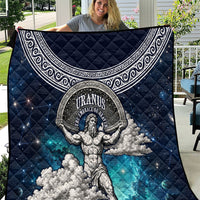 Uranus Greek God Of The Sky Quilt Greek Mythology Celestial Zodiac Constellation Vintage