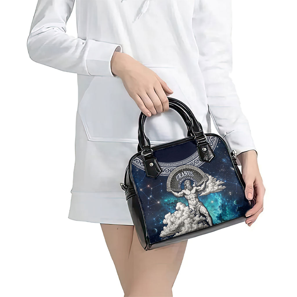 Uranus Greek God Of The Sky Shoulder Handbag Greek Mythology Celestial Zodiac Constellation Vintage