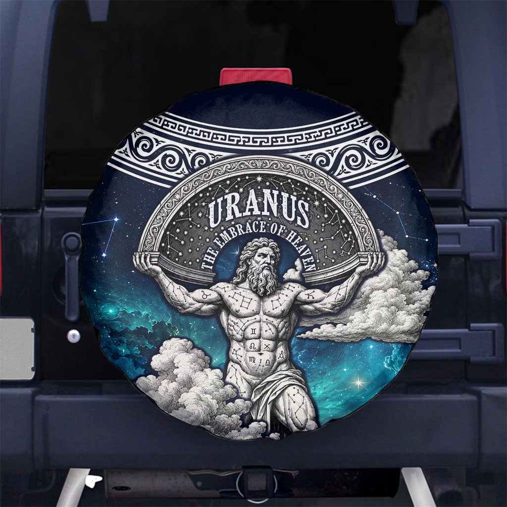 Uranus Greek God Of The Sky Spare Tire Cover Greek Mythology Celestial Zodiac Constellation Vintage
