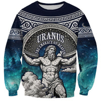 Uranus Greek God Of The Sky Sweatshirt Greek Mythology Celestial Zodiac Constellation Vintage