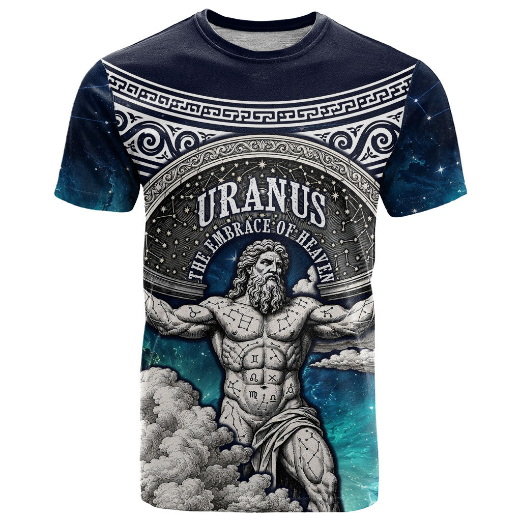 Uranus Greek God Of The Sky T Shirt Greek Mythology Celestial Zodiac Constellation Vintage