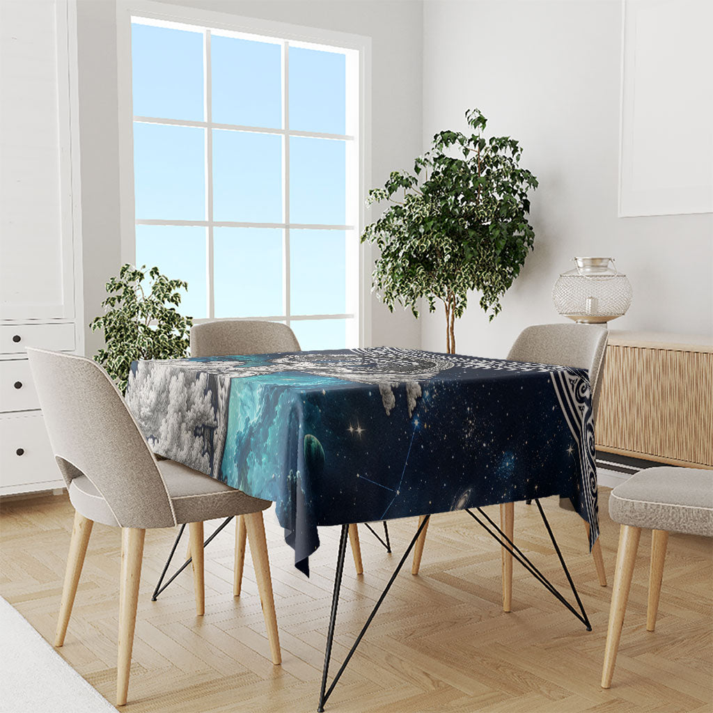 Uranus Greek God Of The Sky Tablecloth Greek Mythology Celestial Zodiac Constellation Vintage