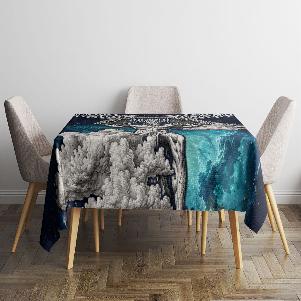 Uranus Greek God Of The Sky Tablecloth Greek Mythology Celestial Zodiac Constellation Vintage
