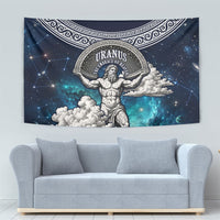 Uranus Greek God Of The Sky Tapestry Greek Mythology Celestial Zodiac Constellation Vintage