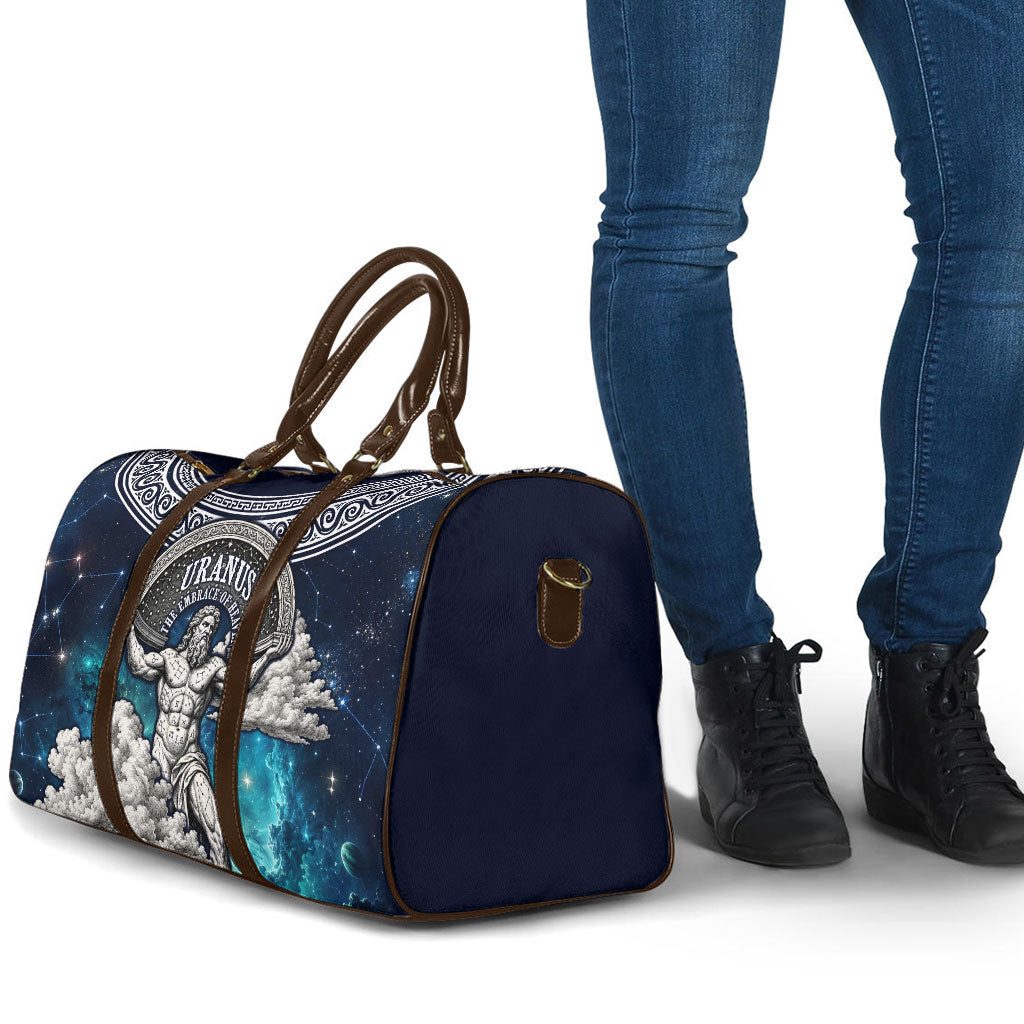 Uranus Greek God Of The Sky Travel Bag Greek Mythology Celestial Zodiac Constellation Vintage