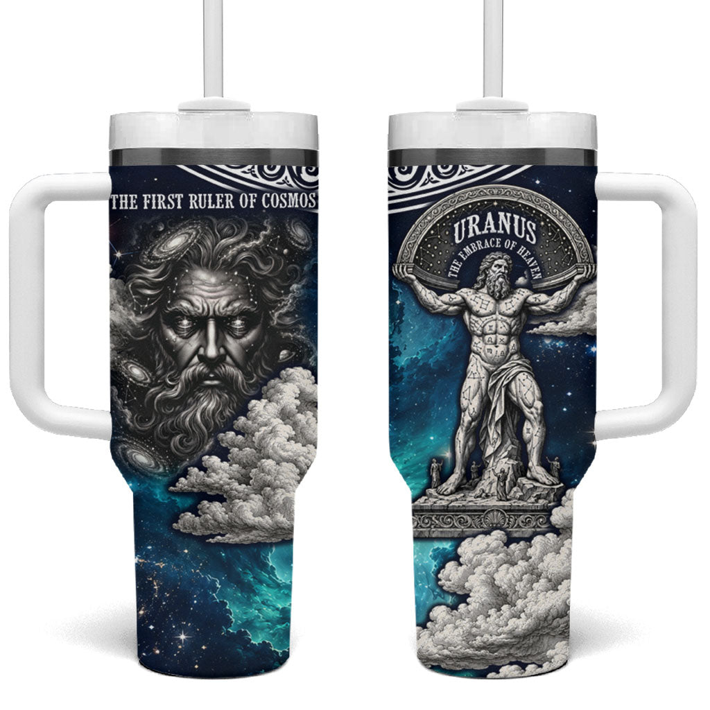 Uranus Greek God Of The Sky Tumbler With Handle Greek Mythology Celestial Zodiac Constellation Vintage