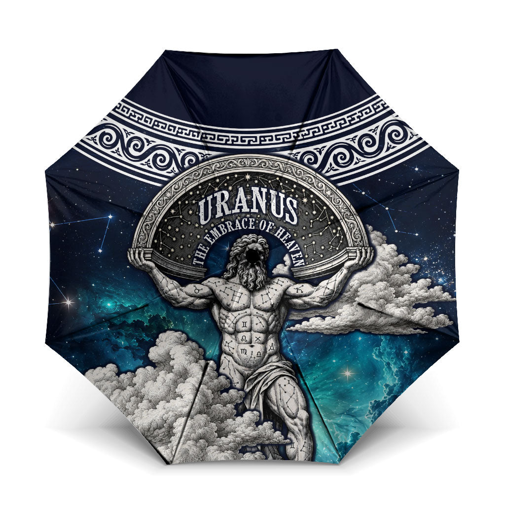 Uranus Greek God Of The Sky Umbrella Greek Mythology Celestial Zodiac Constellation Vintage
