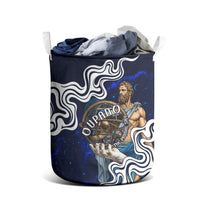 Uranus The Primal Sky Greek God Laundry Basket Vintage Celestial Armillary Sphere Cosmos Mythology