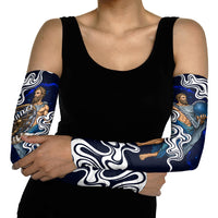 Uranus The Primal Sky Greek God Arm Sleeves Vintage Celestial Armillary Sphere Cosmos Mythology