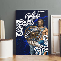 Uranus The Primal Sky Greek God Canvas Wall Art Vintage Celestial Armillary Sphere Cosmos Mythology