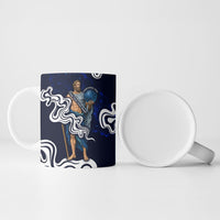 Uranus The Primal Sky Greek God Ceramic Mug Vintage Celestial Armillary Sphere Cosmos Mythology
