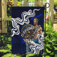 Uranus The Primal Sky Greek God Garden Flag Vintage Celestial Armillary Sphere Cosmos Mythology