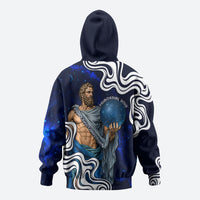 Uranus The Primal Sky Greek God Hoodie Vintage Celestial Armillary Sphere Cosmos Mythology