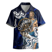 Uranus The Primal Sky Greek God Kid Hawaiian Shirt Vintage Celestial Armillary Sphere Cosmos Mythology