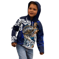 Uranus The Primal Sky Greek God Kid Hoodie Vintage Celestial Armillary Sphere Cosmos Mythology