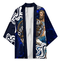 Uranus The Primal Sky Greek God Kimono Vintage Celestial Armillary Sphere Cosmos Mythology