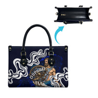 Uranus The Primal Sky Greek God Leather Bag Vintage Celestial Armillary Sphere Cosmos Mythology