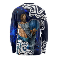 Uranus The Primal Sky Greek God Long Sleeve Shirt Vintage Celestial Armillary Sphere Cosmos Mythology