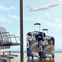 Uranus The Primal Sky Greek God Luggage Cover Vintage Celestial Armillary Sphere Cosmos Mythology