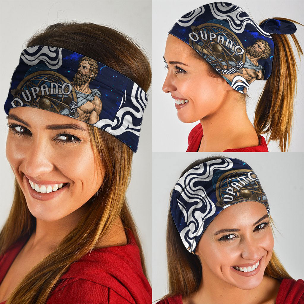 Uranus The Primal Sky Greek God Neck Gaiter Vintage Celestial Armillary Sphere Cosmos Mythology