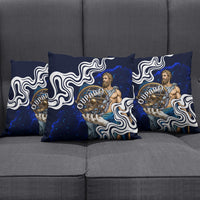 Uranus The Primal Sky Greek God Pillow Cover Vintage Celestial Armillary Sphere Cosmos Mythology