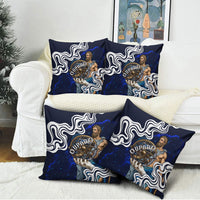 Uranus The Primal Sky Greek God Pillow Cover Vintage Celestial Armillary Sphere Cosmos Mythology