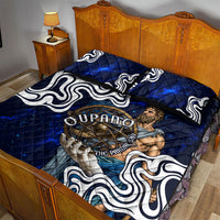 Uranus The Primal Sky Greek God Quilt Bed Set Vintage Celestial Armillary Sphere Cosmos Mythology