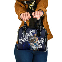 Uranus The Primal Sky Greek God Shoulder Handbag Vintage Celestial Armillary Sphere Cosmos Mythology