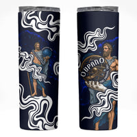 Uranus The Primal Sky Greek God Skinny Tumbler Vintage Celestial Armillary Sphere Cosmos Mythology